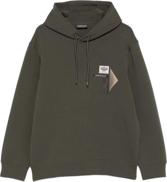 Emporio Armani Hombre, Sudaderas, Verde, Talla: XL