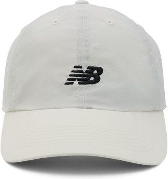 New Balance Unisex 47 Clean Up Run Hat en Beige/Negro, Nylon, Talla OSZ