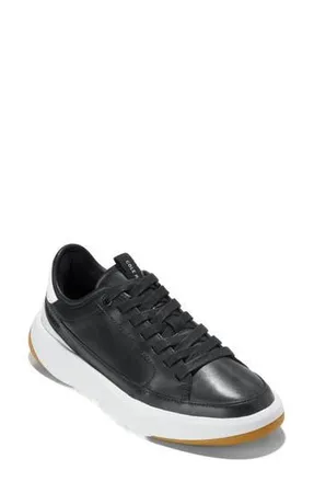 Cole Haan GrandPro All Day Court Sneaker in Black /Optic White at Nordstrom Rack, Size 6.5