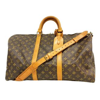 Louis Vuitton Brown Boston Bag (Pre-Owned)