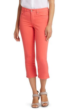 NYDJ Chloe Side Slit Crop Jeans in Fruit Punch at Nordstrom, Size 10