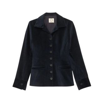 Ines De La Fressange Dames, Jassen, Blauw, Maat: M Katoen