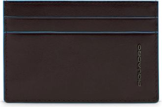 Piquadro Slim Leren Kaarthouder - unisex - Portefeuilles - Bruin - ONE Size - Leer - Accessoires