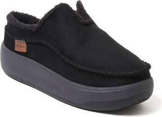 Dearfoams Mens Elm Energy Return Moccasin Toe Clog House Shoe Slipper