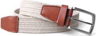 PX Los Angeles Stretch Braided Belt in Beige at Nordstrom Rack, Size 40