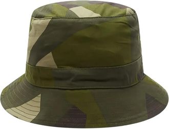 Universal Works cotton bucket hat - men - Cotton/Polyester - M - Green