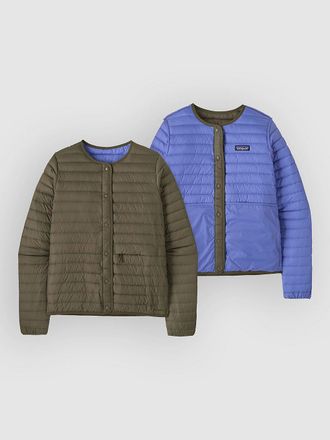 Patagonia Lw Reversible Down Sweater Strickjacke gr&uuml;n