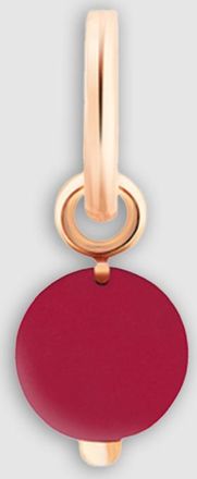 Ginette NY Pendentif Petite Perle Corail Or Rose