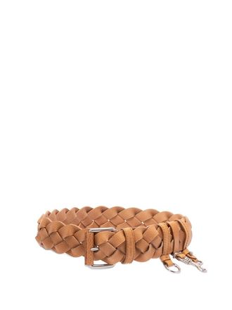 Miu Miu Woven Leather Belt