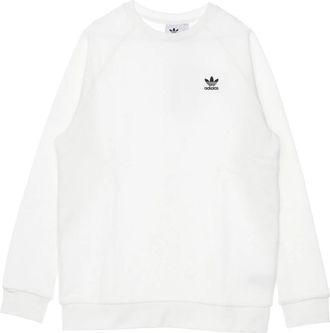 adidas Lichtgewicht Crewneck Sweatshirt - Heren - Sweatshirts - Wit - XS - Katoen - Hoodies & sweatvesten