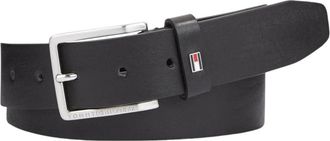 Tommy Hilfiger Leren Riem - Heren - Riemen - Zwart - 105 CM - Leer - Accessoires
