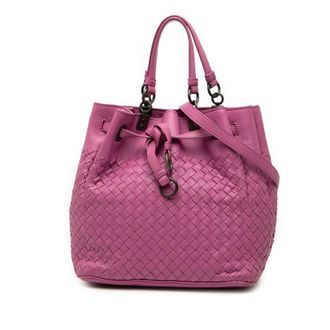 Bottega Veneta Pre-owned Bottega Veneta Nappa Intrecciato Bucket Bag Ladies BO5592841M