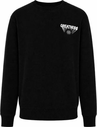 Philipp Plein Heren, Sweatshirts & Hoodies, Zwart, Maat: L Fleece