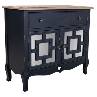 Wanderlust Deco Wanderlust Deco - Recibidor De Madera Negro 83x36x72