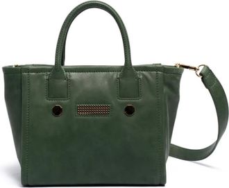Clio Goldbrenner Tassen, Dames, Groen, ONE Size, Meisjesachtige Klassieke Handbags Kaki