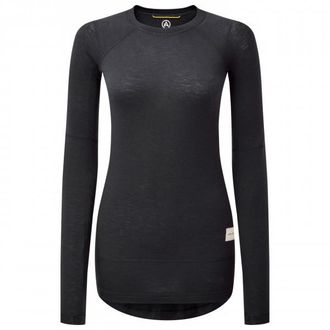 Artilect Boulder 125 Crew L/S Merinounterw&auml;sche f&uuml;r Damen | schwarz