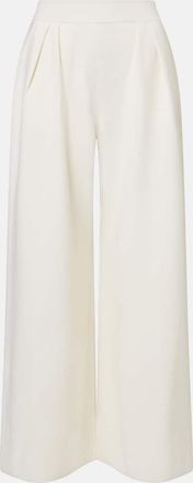 Max Mara Pantaloni a gamba larga Bora in lana vergine