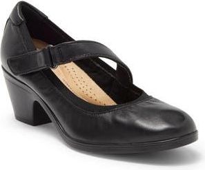 Clarks Emily2 Mabel Pump in Black Leather at Nordstrom Rack, Size 11