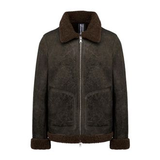 Bomboogie Coy Jacket - Heren - Jassen - Bruin - XL - Leer - Jassen