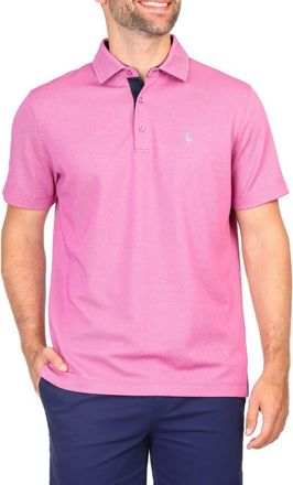 Tailorbyrd Solid Modal Polo in Raspberry at Nordstrom Rack, Size Xx-Large