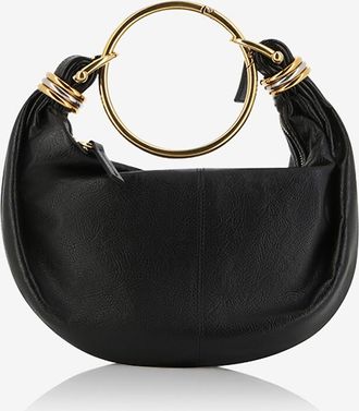Chlo&eacute; Handtasche aus genarbtem Leder Bracelet Hobo Small