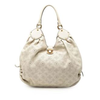 Louis Vuitton Pre-owned Mahina XL - Dames - Pre-owned - Beige - Maat: ONE Size Leer