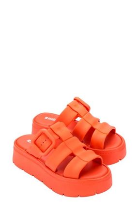 Melissa Pump Platform Sandal in Orange at Nordstrom, Size 10