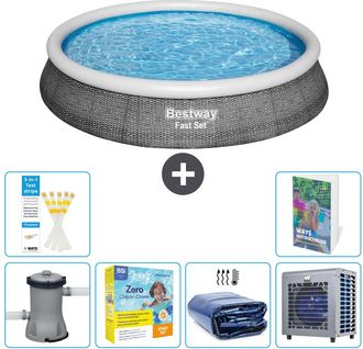 Bestway Piscina Bestway Fast Set Redonda - 396x84 Cm - 7-piezas S331