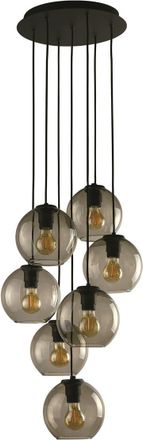 OEM L&aacute;mpara Colgante Nowodvorski Vetro Negra, Cristal 9131