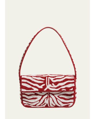 Staud Tommy Floral Shoulder Bag