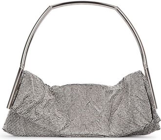 Benedetta Bruzziches Silver Crystal Embellished Bag