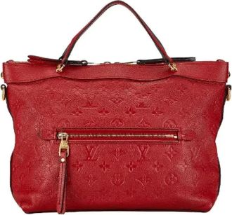 Louis Vuitton Pre-owned Handbags, female, Red, Size: ONE SIZE Pre-owned Leather handbags