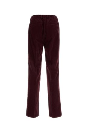 Fendi Fb1069ate9 F0hm6 Burgundy Exterior: Cotton Pantaloni Trousers
