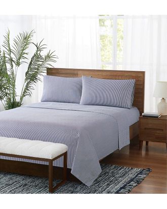 Brooklyn Loom Pinstripe Sheet Set