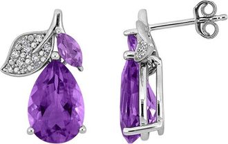 Rina Limor Silver 6.54 Ct. Tw. Gemstone Earrings