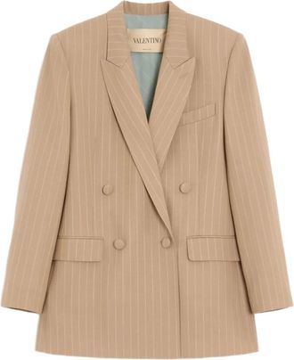 Valentino Jassen, Dames, Beige, M, Giacca