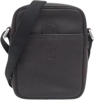 Loewe Pre-owned Calf Shoulder Bag - Dames - Vintage Schoudertas - Bruin - ONE Size - Leer - Vintage