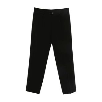 Daniele Alessandrini Broeken, Heren, Zwart, L, Straight Broeken