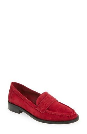 Cinq &agrave; Sept Gretta Amour Loafer in Bordeaux at Nordstrom Rack, Size 6.5Us / 36.5Eu