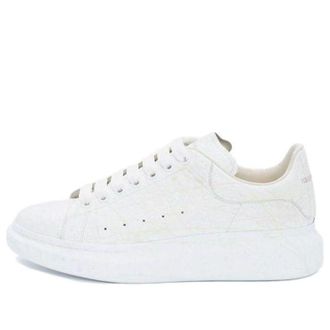 Alexander McQueen (WMNS) Alexander McQueen Glow In The Dark Oversized Sneaker White Multicolour 612687WHXM49035