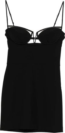Nensi Dojaka cut-out mini dress - Black