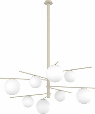 Top-Light Top-light - Lampadario moderno top light boomerang 1200 8 e27 led lampada soffitto sfere vetro