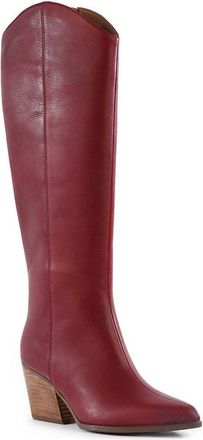 Seychelles Womens Begging You Pointed Toe Western High Boots In Cranberry