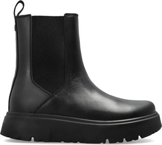 Birkenstock X Papillio - Dames - Chelseaboots - Zwart - 36 EU - Leer - Schoenen