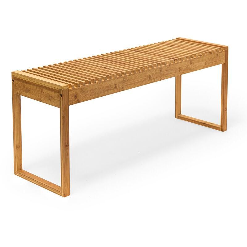 TG. 1) Relaxdays Cassapanca Contenitore, Panca In Legno, Cuscino - 2