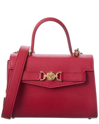 Versace Medusa Small Leather Satchel