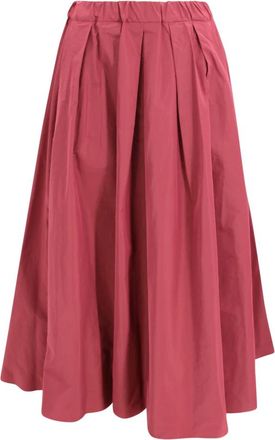 Max Mara Midi Skirts, female, Red, Size: XS Midi Skirt