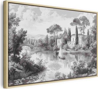 Artgeist Cuadro Decorativo Artgeist Negro Blanco 60x40 Cm Madera