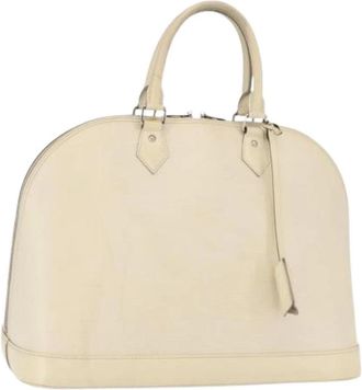 Louis Vuitton Pre-owned Handbags, female, White, Size: ONE SIZE Pre-owned Vintage Handbag