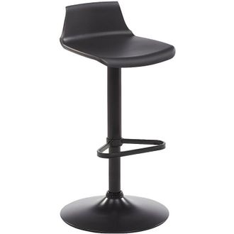 Vente-Unique Sgabello da bar Polipropilene nero - calas